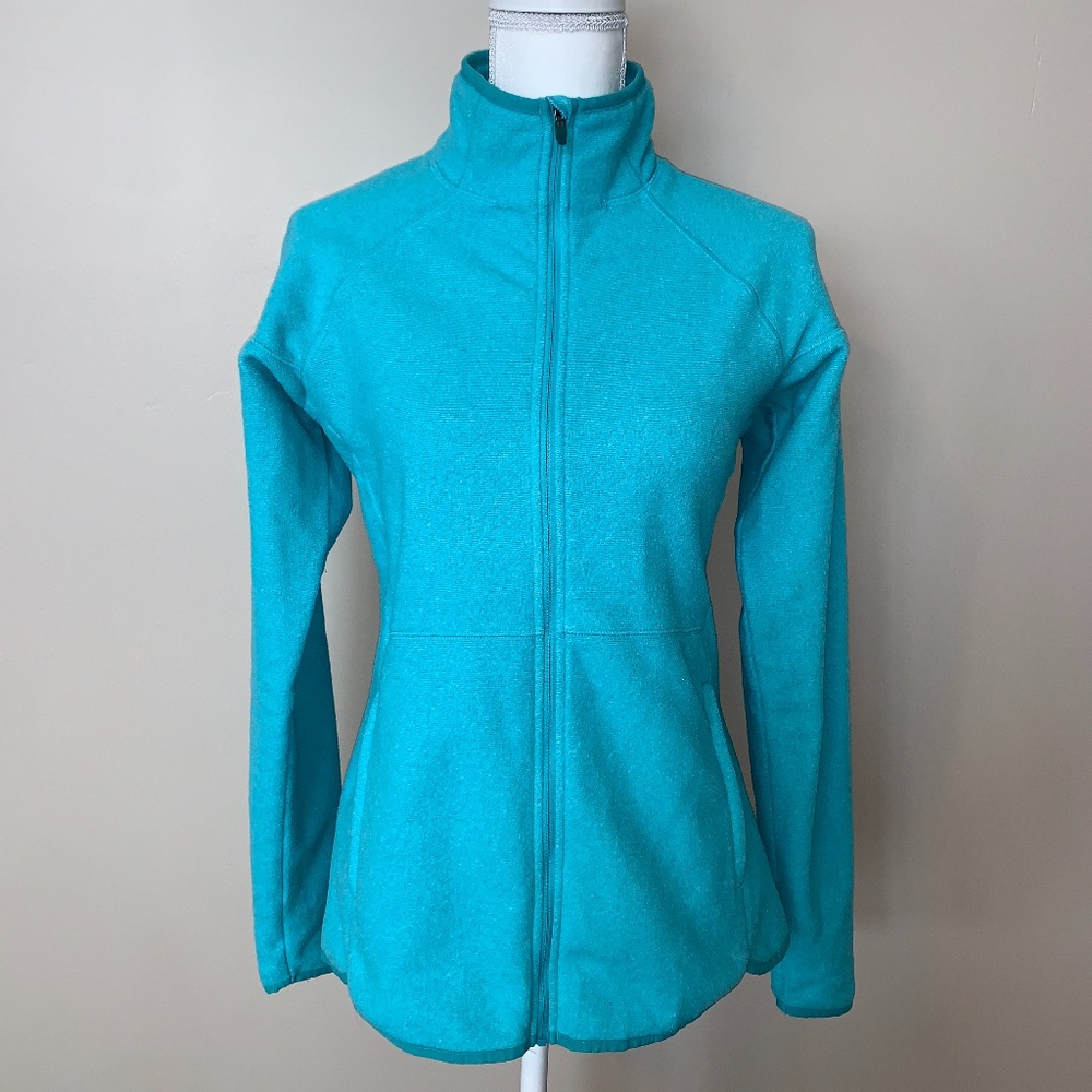 Columbia Fleece Zip Front Zipper Pocket Jacket